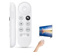 1PCS Replacement Voice Remote Control for Google Chromecast 4K Snow TV Remote with Shortcut Buttons for Chromecast with Google TV HD/4K G9N9N Voice Remote Controls Replacement (Remote Control Only)