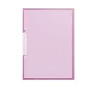 1Pcs Report Folder with Swing Clip, Plastic Folders for Standard Letter-Sized Paper, School Business Presentation (Pink, One Size)