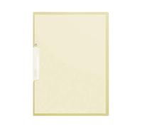 1Pcs Report Folder with Swing Clip, Plastic Folders for Standard Letter-Sized Paper, School Business Presentation (Yellow, One Size)