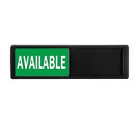 1Pcs Reserved Or Available Sign Privacy Sliding Door Sign Vacant Occupied Door For Home Restrooms Office Hospital Vacant Occupied
