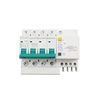 1PCS Residual current circuit breaker Main switch with surge protector 1P 2P 3P 3P+N 4P AC400V RCBO MCB with protection SPD(3P,25A)