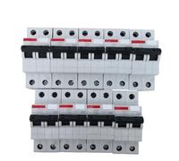 1pcs Residual current protection circuit breaker GSH200 1P+N 2P 3P 4P 6A 10A 16A 20A 25A 32A 40A 50A 63A type C AC electronic(1P N,10A)