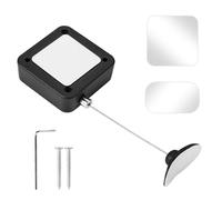 1pcs Retractable Remote Control Tether Lock, 6.56ft/2m Adjustable Security Cable Leash Lanyard Lock for TV Remotes String Gaming Controller Holder with Cord Tablet for Showroom Office Home Use