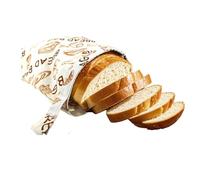 1pcs Reusable Beeswax Food Wraps Bread Bags for Homemade Bread Loaf, Food Storage Containers, Organic Cotton XL Sourdough Beeswax Bread Bag Supplies Sandwich Wrapper, Sustainable, Fresh Keeping