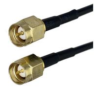 1Pcs RG174 SMA Male Plugs Connector Coaxial Jumper Pigtail Cable(6inch (15CM))