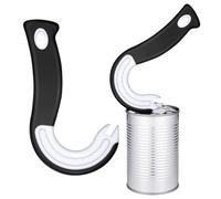 1pcs Ring Pull Can Opener, J-Shaped | Non-Slip Handle | Durable | Effortless for Cans
