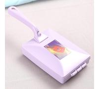 1Pcs Roller Brush Handheld Sweeper, Carpet Cleaning Tool Sofa Bed Crumb Roller, Handheld Sweeper For Sofa And Bed(purple)