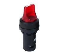 1PCS/ Rotary Knob Light Switch On Off 12v 220v Self-locked Latching Power Selector Switches(Latching-RED,1NC,220V)