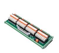 1PCS RT-HF41F Interface Relay Module - 16-Channel, NPN/PNP, MIL-Spec Input Built-in Thin-Film Relay Long Lifespan(32-way 24V 6A)