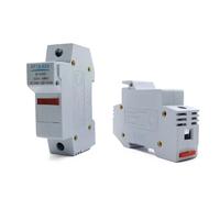 1pcs RT18-63X 3P R016 14 * 51 Guide Rail Type Fuse Holder 63A 500V-690V Base RT18-63 with Signal lamp