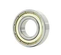 1PCS Rubber Sealed Deep Groove Ball Bearing(2RS,6008 40x68x15)
