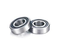 1PCS Rubber Sealed Deep Groove Ball Bearing Miniature Bearing6000 6001 6002 6003 6004 6005 6006 6007 6008 2RS/ZZ IDGTTLDF(2RS,6008 40x68x15)