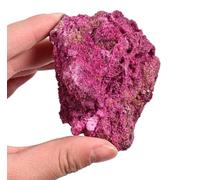 1pcs Ruby Raw Crystal, Stones Rough Gemstones for Polishing, Tumbling, Home Decoration, Fish Tank DIY,100~200g Gemstone Stone