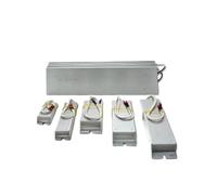 (1PCS) RXLG Aluminum Shell Braking Resistor 50W 100W 150W 5 10 15 20 30 40 50 60 70 75 80 100 150 200 250 300 400 500 RJ R Ohm(50W 300R)