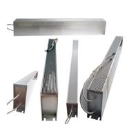 (1PCS) RXLG Aluminum Shell Braking Resistor with Heat Dissipation Groove 2000W 2KW 10 20 30 40 50 60 70 75 100 RJ ohm R Server(2000W Other)