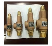 1pcs S10 Brass Valve Steam Adjustable Pressure for Pressure Tank Spring Type Temperature & Pressure Relief valves(Dn15,1-3kgs)