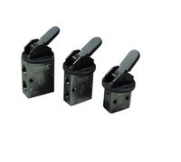 1pcs S3HL-08 2 Position 3 Way Manual Handle Control Pneumatic Mechanical Valve PT 1/4