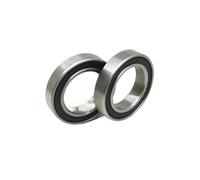 1pcs S6802 RS Ceramic Bearing 15x24x5 Stainless Steel Hybrid eramic S61802 S6802C 2RS Bicycle Bottom Brackets Spares Bearing(S6804C-2RS 20x32x7mm)