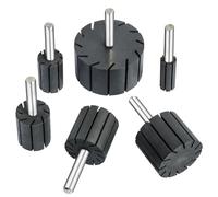 1Pcs Sanding Drum Rubber Mandrels 6mm Shank Fit Sleeve for Drill wanglan(30mm)