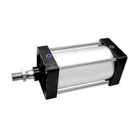1pcs SC Standard Air Cylinder Bore 80/100/125mm Double Acting Pneumatic Piston Cylinder Tools 25/50/75/100/200/500/800/1000mm Stroke(Stroke 900mm,BORE 100mm)