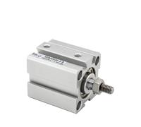1pcs SDA100-B 5-100mm Stroke SDA100X50-B-S Bore 100mm Air Pneumatic Cylinder Double Acting Compact Cylinder Male Thread(SDA100X75-B,Nill)