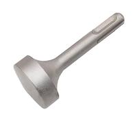 1Pcs SDS T Post Ground Rod Driver Hammer Drill Rod Converter, Ground Rod Bits Driver Socket for Hammer Drill Grounding Rods, Round Shank Hammer (Curved)