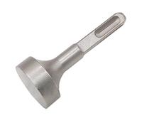 1Pcs SDS T Post Ground Rod Driver Hammer Drill Rod Converter, Ground Rod Bits Driver Socket for Hammer Drill Grounding Rods, Square Shank Hammer (Flat)