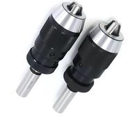 1pcs Self Tightening Drill Chuck B10 B12 B16 B18 B22 MT1 MT2 MT3 MT4 C20 R8 Morse Lathe 1-10 1-16 1-13mm, 20CrMnTi,(R8-B16 (1-13mm) M12)