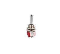 1pcs SH T80-T Large Long Handle 12mm ON-OFF-ON SPDT 6Pin 3Position Toggle Switch 5A 125VAC NWPNLXEA