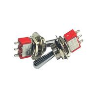 1pcs SH T80-T Z1 Series Large Long Handle 12mm (ON)-OFF-(ON) SPDT 3Pin 3Position MOM-OFF-MOM Panel Toggle Switch 5A125V NWPNLXEA