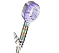 1pcs Shower Heads with Handheld 3 Spray Combo, High Pressure Head Detachable Filtered