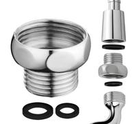 1Pcs Shower Hose Connector, Hose Reducer Adaptor Connection G3/4" Female to G1/2" Male for Shower Hoses and Tap Connections