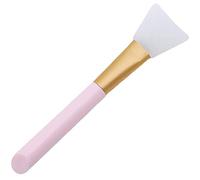 1pcs Silicone Brushes, Flexible Facial Mud Applicator Brush, Hair Hairbrush Mens (Pink, One Size)