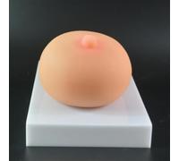 1pcs Silicone Female Lactation Breast Model - Realistic Human Breast Simulation for Healthcare applications Training and Education