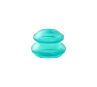 1Pcs Silicone Massage Body Cups, Relaxation Anti Cellulite Chinese Vacuum Silicone Cupping Cups, Manual Cuppings Massager for Back, Shoulders(S,Green)