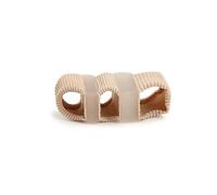 1Pcs Silicone Toe Separator Hallux Valgus Corrector Spacer Spreader Finger Thumb Bunion Straightener Foot Care Tool(3 hole)