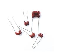 1PCS Silver Mica Capacitors Products 63V 300V 1000V Guitar Amplifier Silver Capacitor Radial for Audio Amp Energy storage elements (Color : 100v-34p, Size : S)