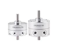 1pcs Single Blade Rotating Cylinder CRB2BW CDRB2BW CDRB2BWU 10 15 20 30 40-90S 180S 270S Pneumatic Rotary Actuator(20-180S,CDRB2BW Magnetic)