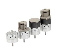 1PCS Single Blade Swinging Pneumatic Rotary Actuator Rotary Cylinder CRB2BW10/20/30/50/63-90S /180S/270S CRB2BW40-90S CRB2BW30-180S(40-180S,CDRB2BWU Adj Magnet)