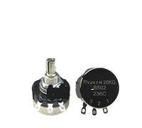 1pcs,Single loop carbon film potentiometer,RV24YN20KQ B502 B103 B104,Rachis 20 mm in length(10K Ohm)