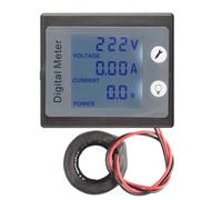 1pcs Single Phase 220V 32A 63A 100A Digital Voltmeter Ammeter Wattmeter Kwh Power Meter Electric Current Tester With CT(100A with coil CT)