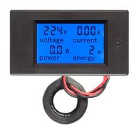 1PCS Single Phase Digital Wattmeter Power Energy Kwh Tester Ammeter 220V Homekit PZEM-061 with Coil CT