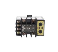 1PCS Single Phase Electronic Overcurrent Relay Time Setting Current Ajustable Thermal Overload Motor Protector EOCR-1P(220V 0.5-6A)
