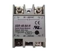 1PCS Single phase Solid State Relays SSR-10AA 25AA 40AA 50AA 75AA 05DD 10DD 25DD 50DD 75DD -H(SSR-25DD)