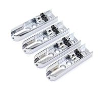 1pcs Single String Guitar Bridge Individual Bridge Saddles For Bass Guitar Guitar Parts(Silver)