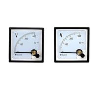 1Pcs SJ-72 CP-72 SQ-72 CZ-72 AC 5V-1000V 72x72mm Range Analog Voltage Voltmeter Panel Meter(300V)