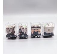 1pcs Small Coil General electromagnetic Intermediate Relay 10A 250V 3NO-3NC HH63P LY3NJ 11pin Switch DC 12/24V AC 220V relay12v(AC110V)