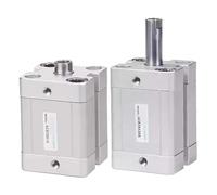 1pcs Small Compact Pneumatic Cylinder 12/16/20/25/32/40/50/63-10 15 20 25 50 100 150-S Female Thread Magnet Double Action(Stroke 20mm-S,Bore 20mm)