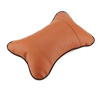 1Pcs Soft Auto Car Seat Headrest Pillow, Head Neck Rest Support Cervical Pillow Head Neck Support Cushion Pad for Travel Car Seat Driving & Home (Brown)