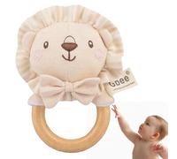 1Pcs Soft Rattle Toys for Babies 0-6 Months,Baby Soft Rattle Sensory Toys,Plush Animal Hand Rattles Toys,Babies Sensory,Early Developmental Newborn Baby Birthday Gift,Girls Boys Baby (One Lion)